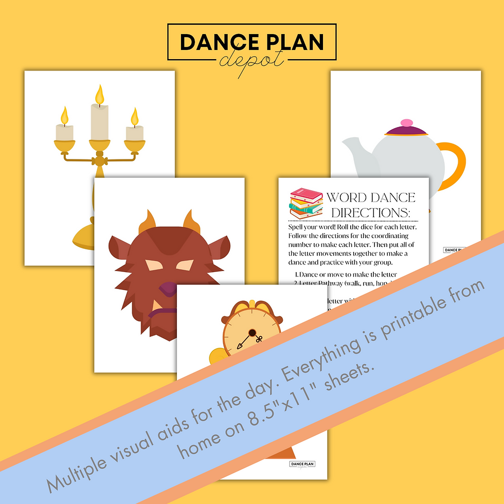 Thumbnail: Beauty and The Beast Dance Class