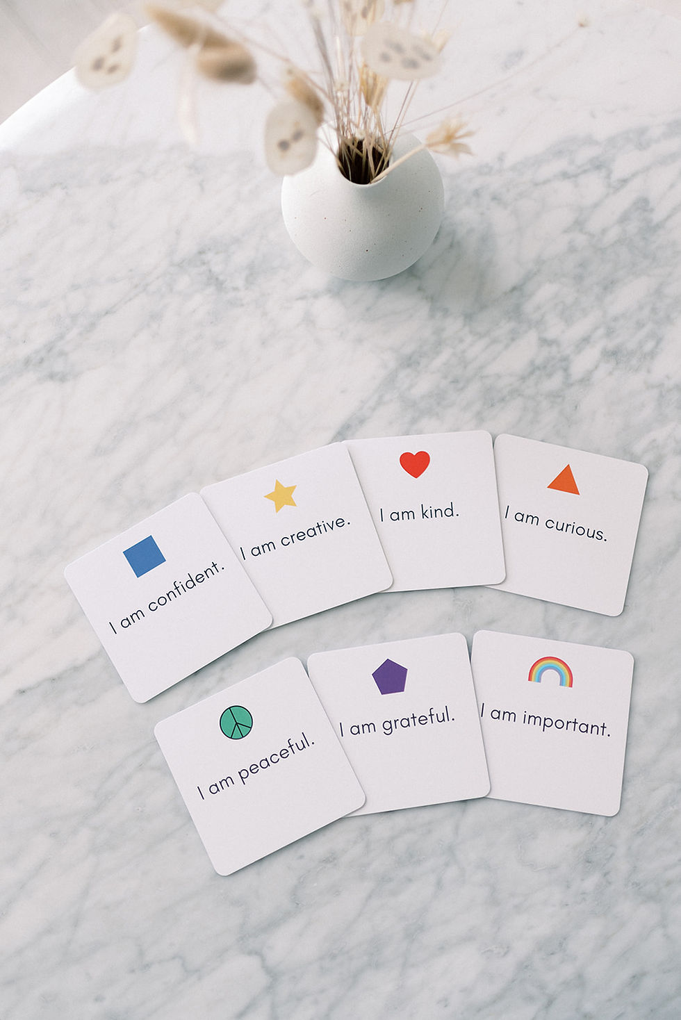 Thumbnail: Peaceful Routine and Affirmation Card Kit for Children