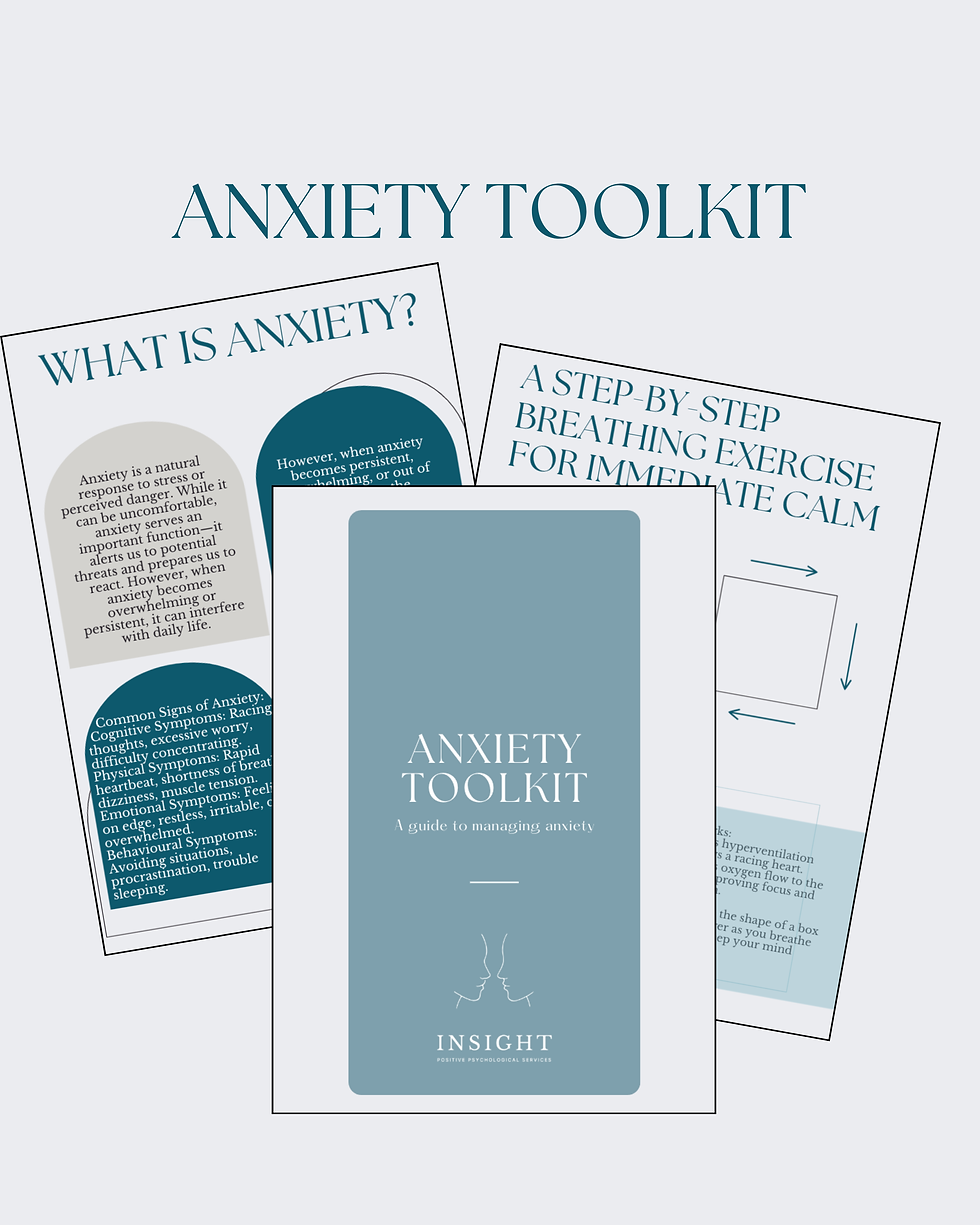 Anxiety Toolkit Guide Poster Image 