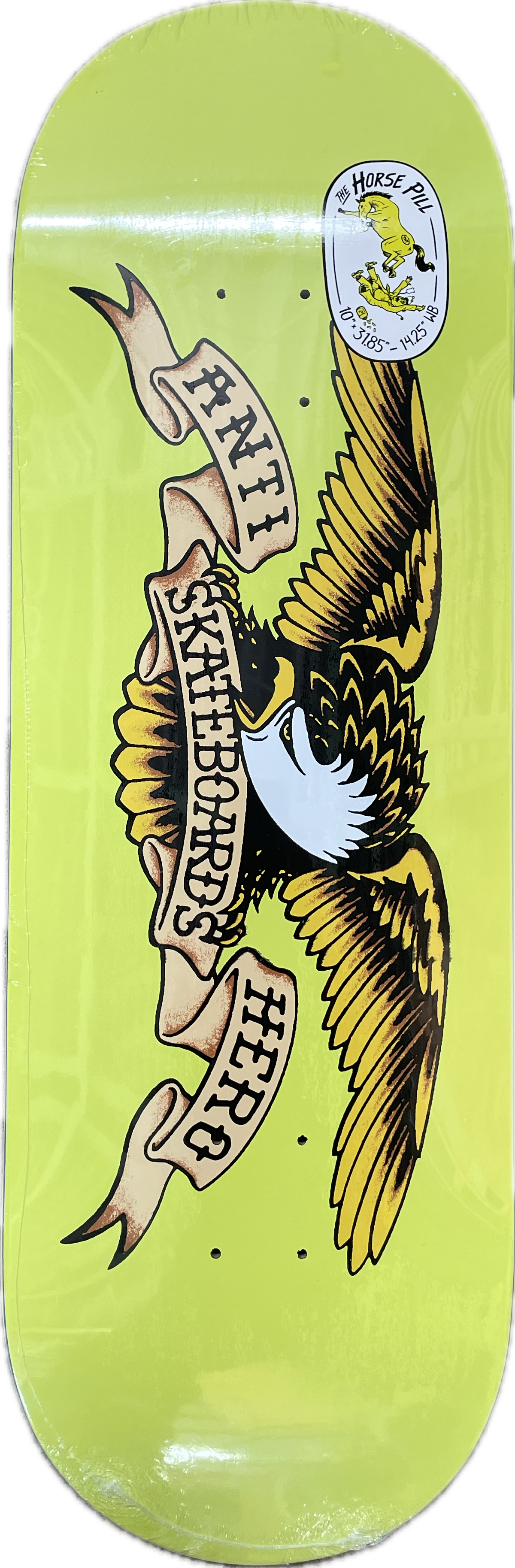 ANTI HERO BRD SHPD EGL HORSE PILL 10