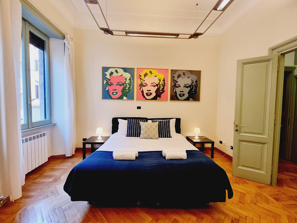 Camera da letto matrimoniale Castel Sant'Angelo