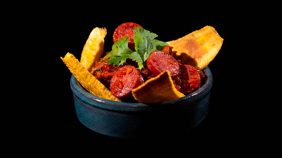 Patacón with House Sauce