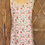 Thumbnail: Light Pink and Brown Leaves w/Flowers on Reverse Adult Smock Apron
