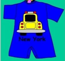 Miniaturbild: NYC Taxi SS Romper