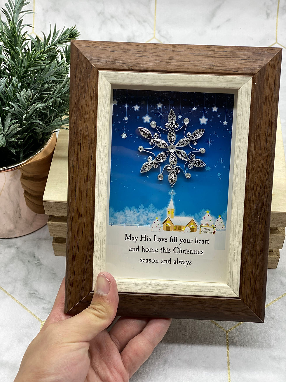 Imej kecil: Silver Snowflake - Christmas Series 01