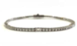Baguette & Round Diamond Bracelet