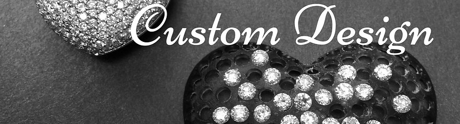 Custom Design jewelry wax with loose diamonds Hight & Randall, Personal Jeweler