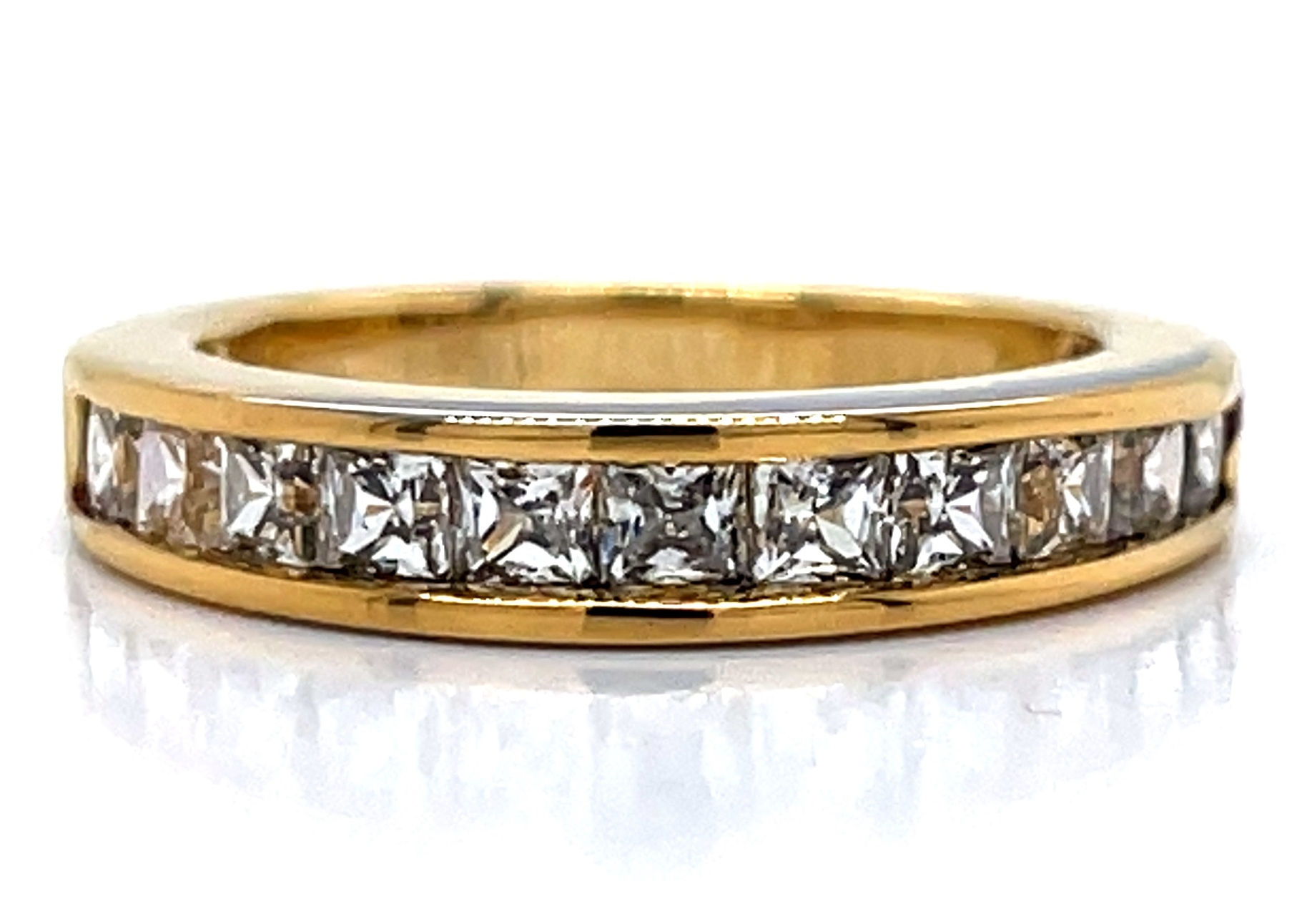 Princess Cut Diamond Anniversary Band - 1.00 CTW