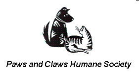 Paws & Claws Humane Society logo
