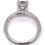 Thumbnail: Straight Line Diamond Engagement Ring Mounting