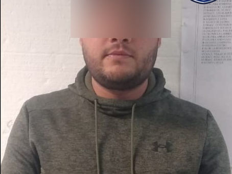 Detiene AEI a masculino por el delito de lesiones causado en un accidente en Jiménez