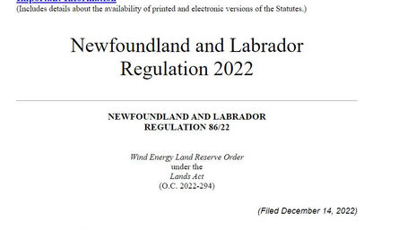 Expired ‘Wind Energy Land Reserve Order’ Quietly Renewed?