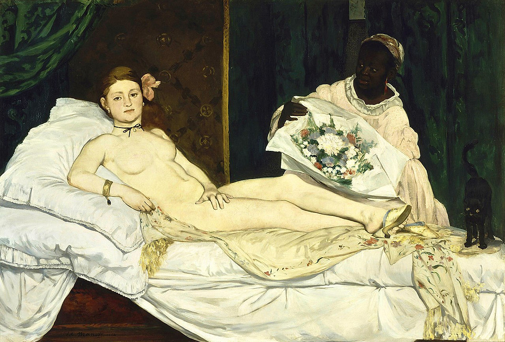 Olympia, 1863 by Eduard Manet