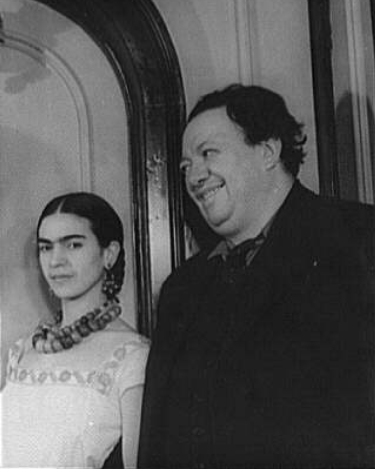 Portrait of Diego Rivera and Frida (Kahlo) Rivera