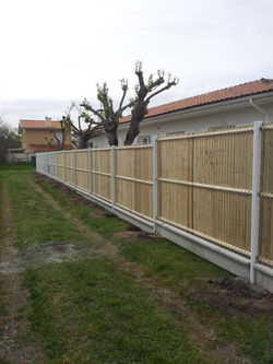 Photo création - cloture