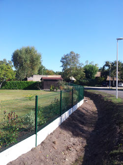 Photo création - cloture