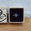 Thumbnail: Cobalt seaglass ring, UK size O