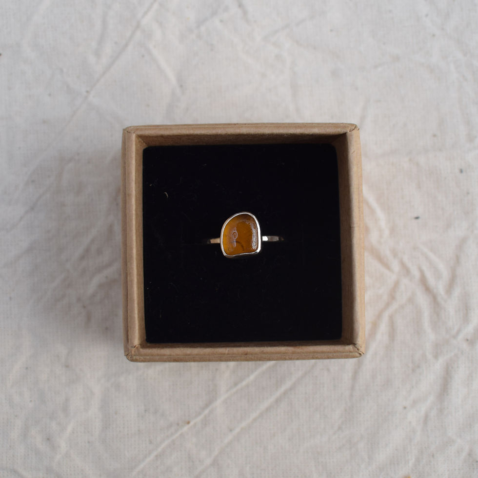 Thumbnail: Seaglass rings