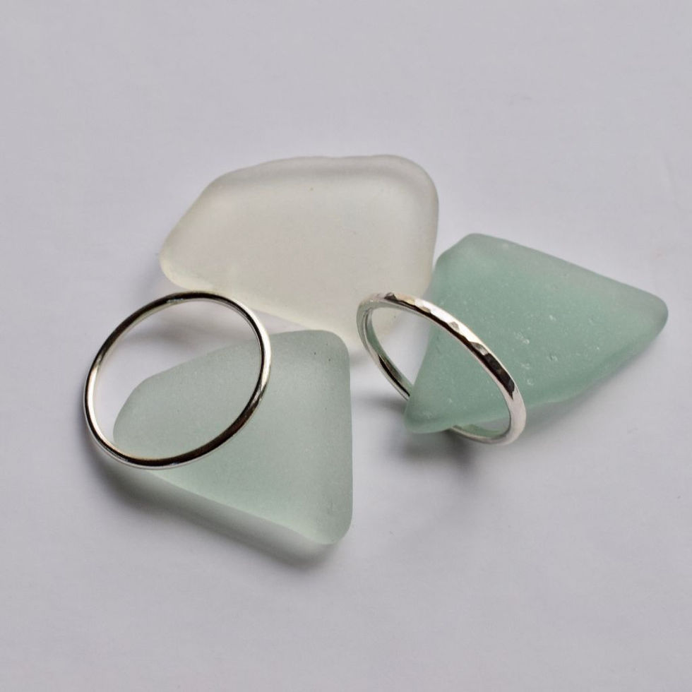 Thumbnail: Delicate recycled silver ring