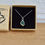 Thumbnail: Bright green seaglass necklace - backless