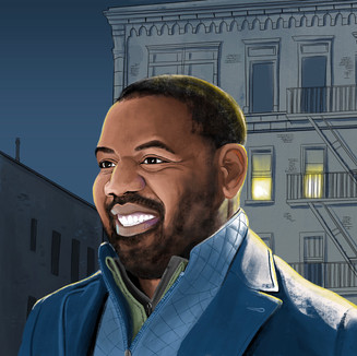 Portrait of Donnel Baird by STEF WONG