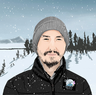 Portrait of Dana Tizya-Tramm by STEF WONG