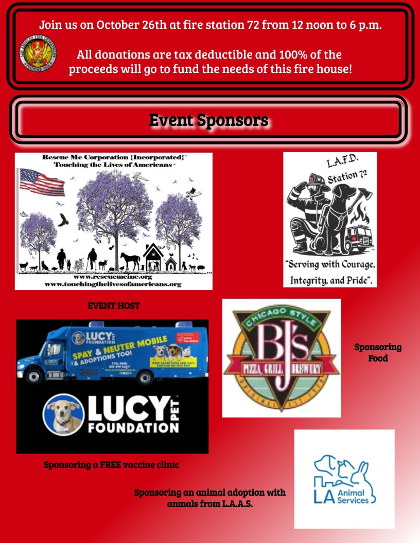 LAFD Sponsorship Flier 2025