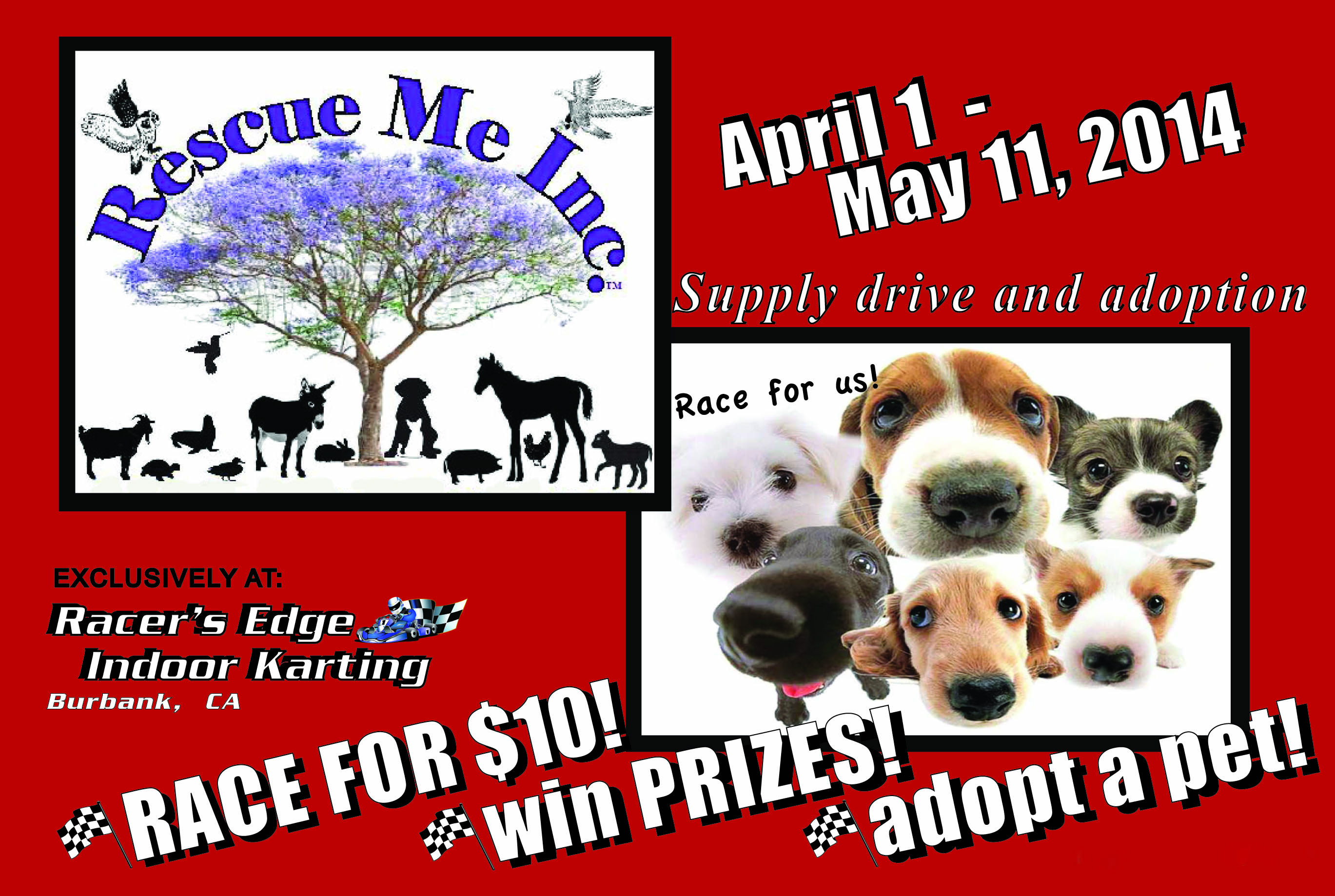 Racers Edge Go Cart FUN-racing Event