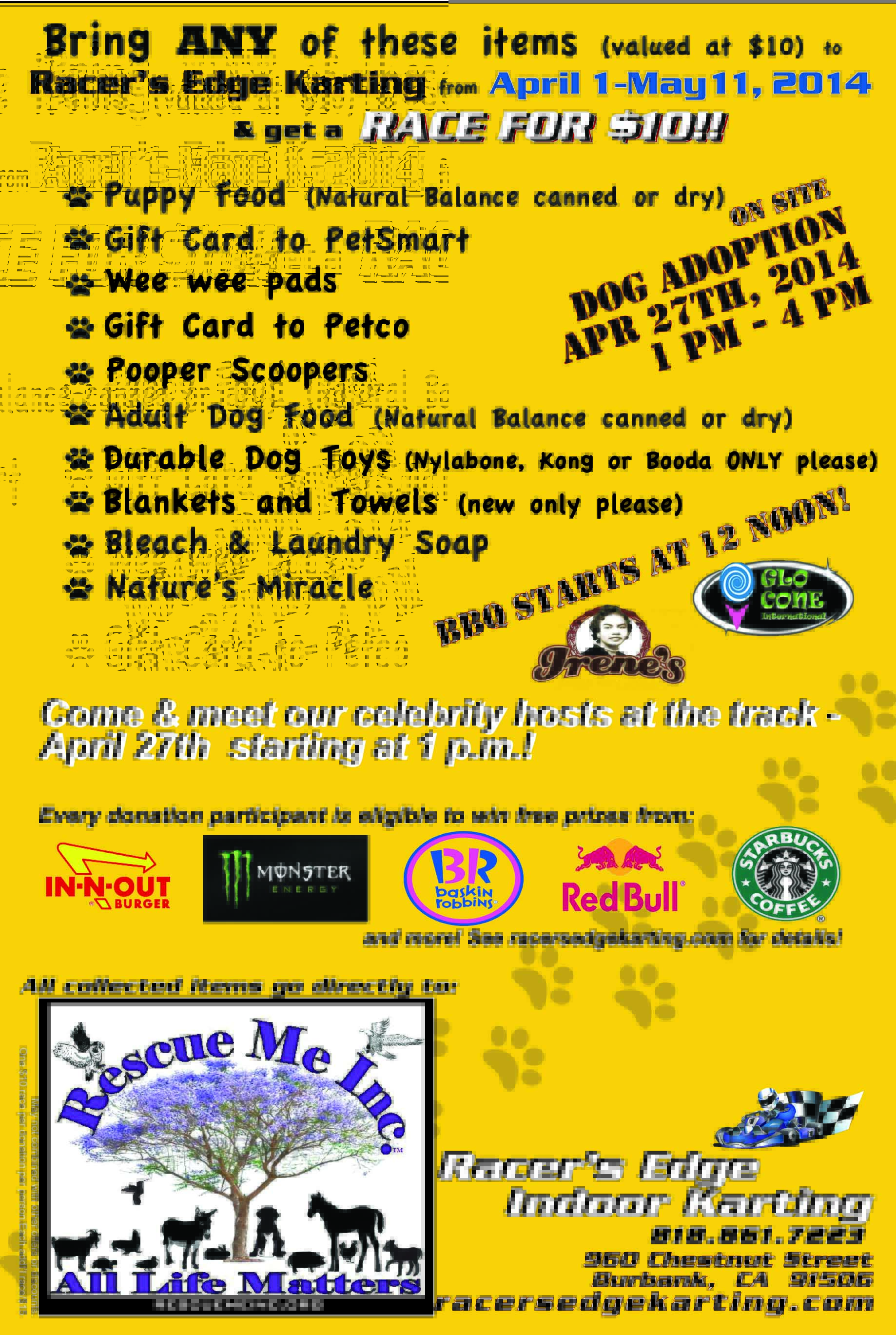 Racers Edge Go Cart FUN-racing Event