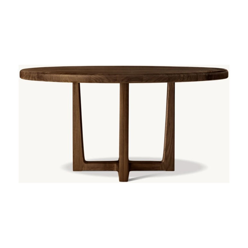 Thumbnail: Solid Wood Round Table