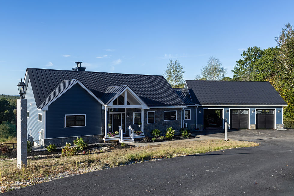 Custom-designed home in Auburn, NH by Sypher Design Build