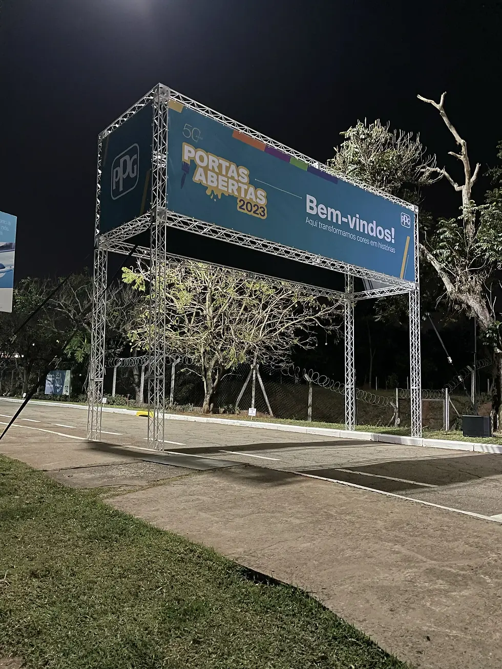 Estrutura Box Truss - Wz Produtora de Eventos