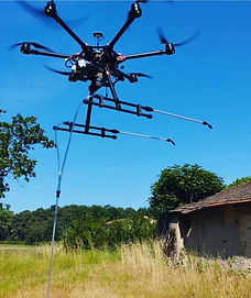 Drone de pulvérisation