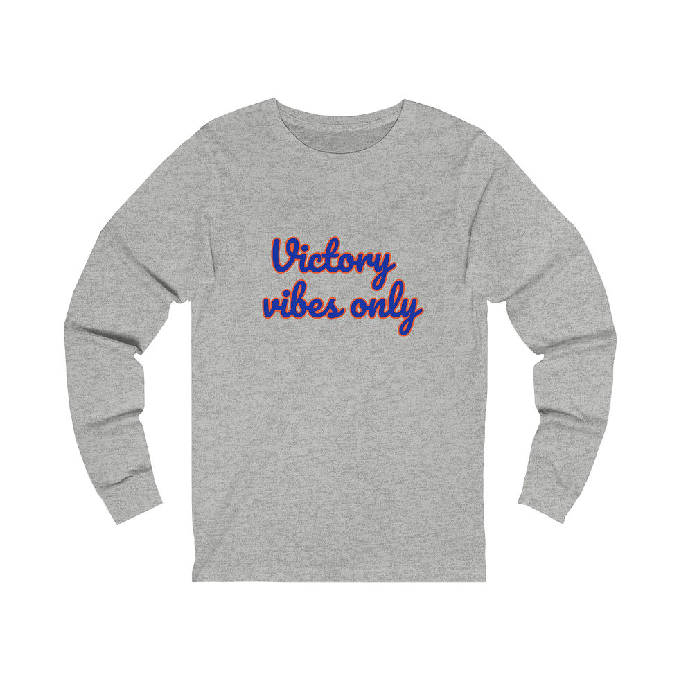 Thumbnail: Florida Victory Vibes Only Unisex Jersey Long Sleeve Tee