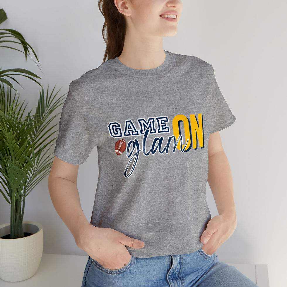 Thumbnail: Michigan Game On Glam On Tee