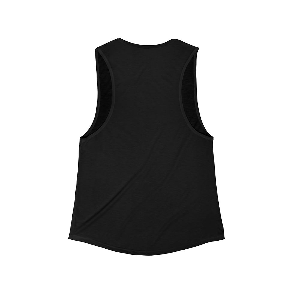 Thumbnail: Ohio State Lipstick & Laces Flowy Scoop Tank