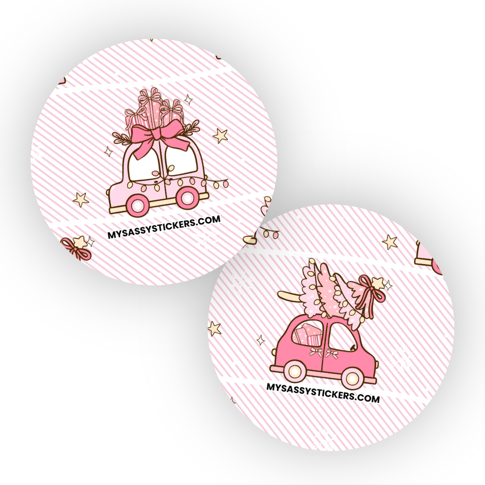 gift sleighs pink