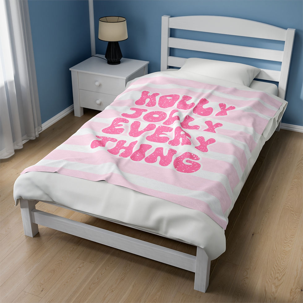 Thumbnail: Holly Jolly Everything Plush Blanket