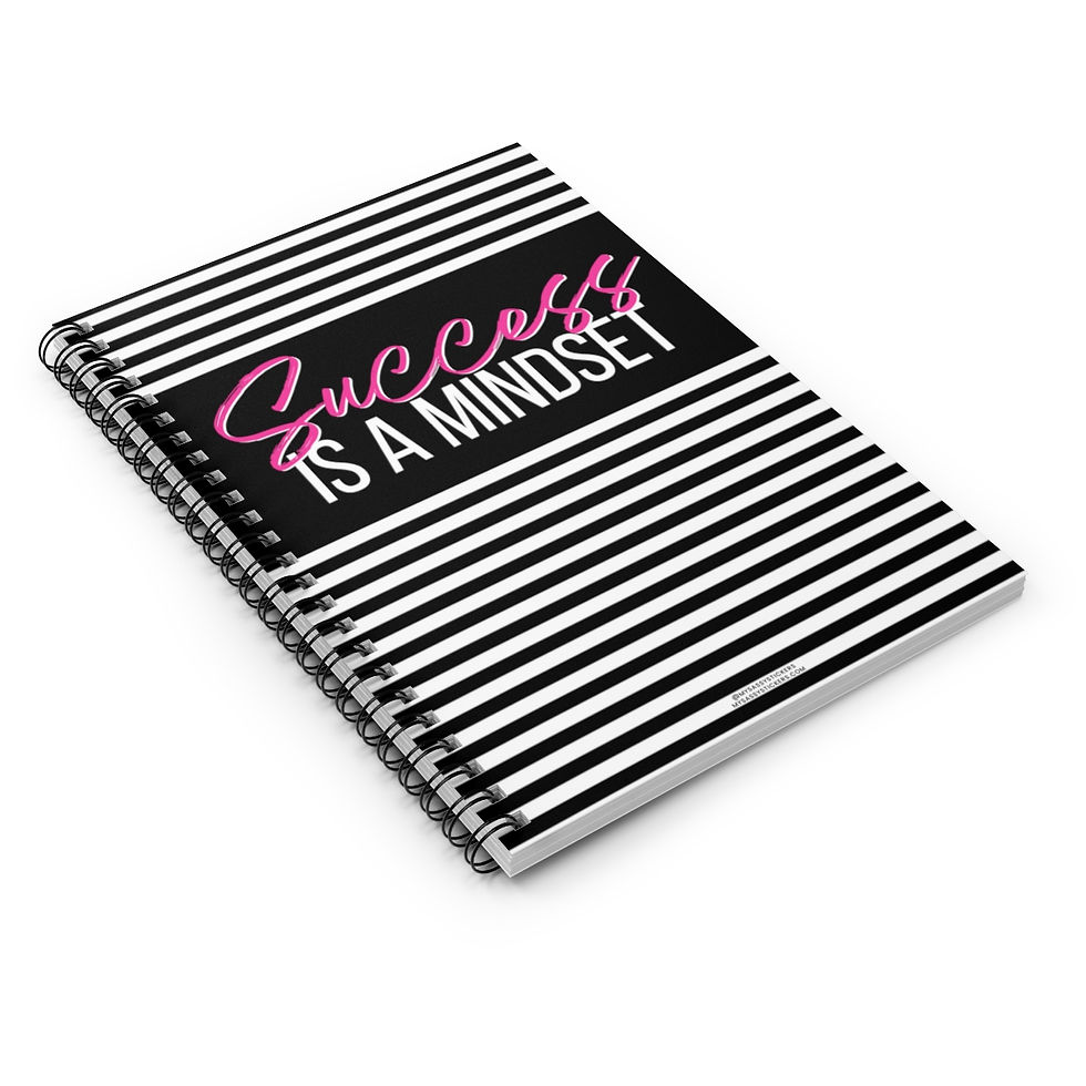 Thumbnail: Success is a Mindset Notebook