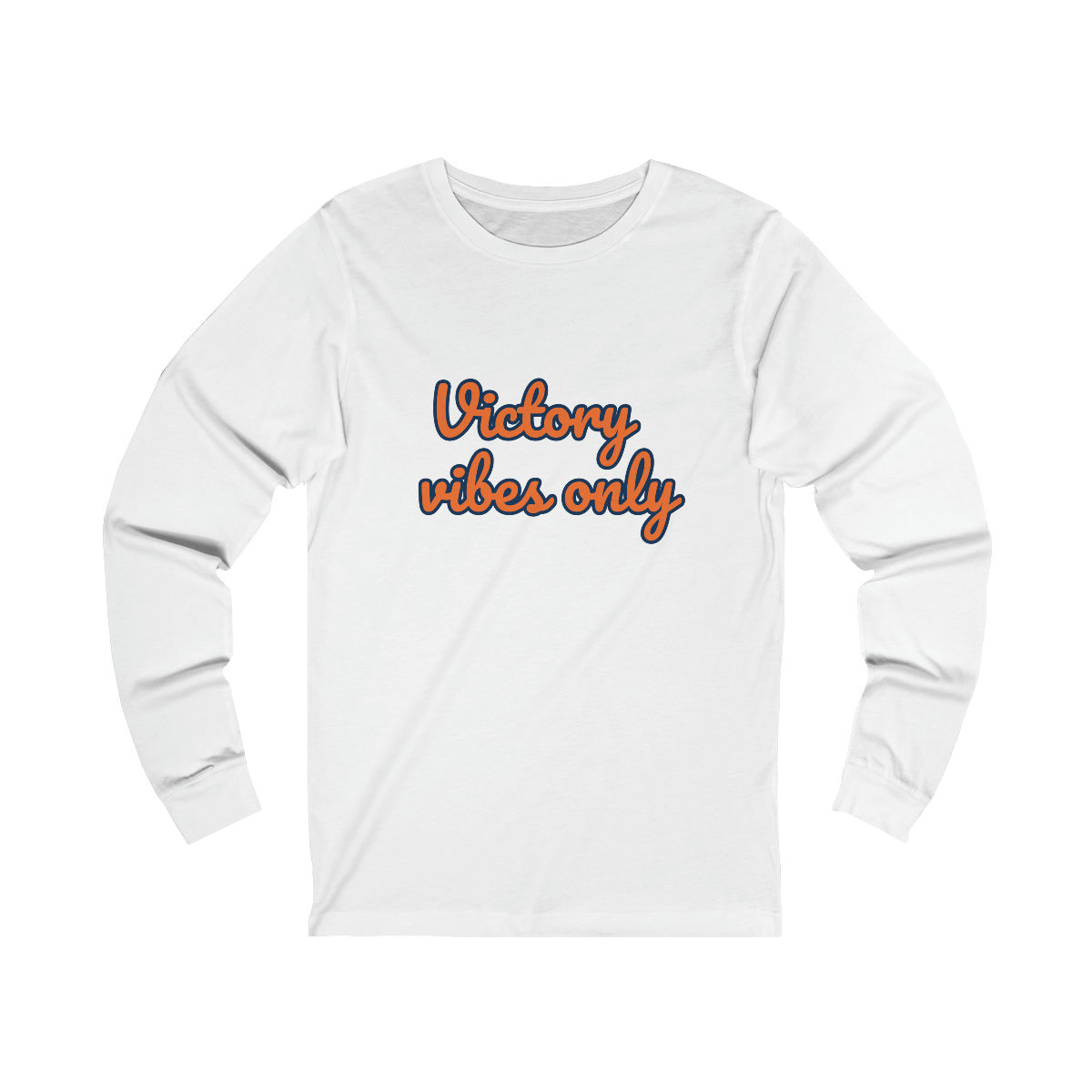 AU Victory Vibes Only Unisex Jersey Long Sleeve Tee