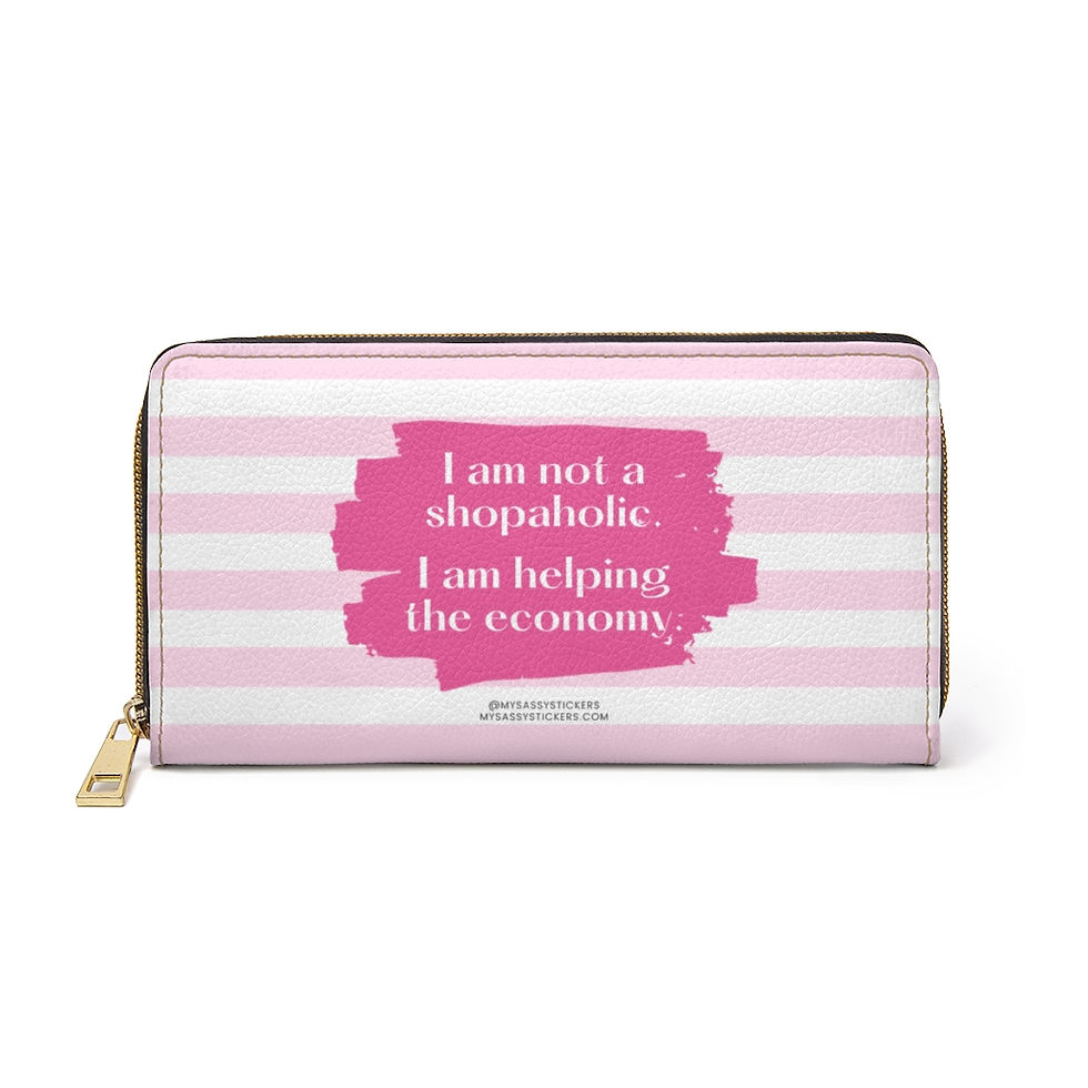 Thumbnail: Shopaholic Zipper Wallet