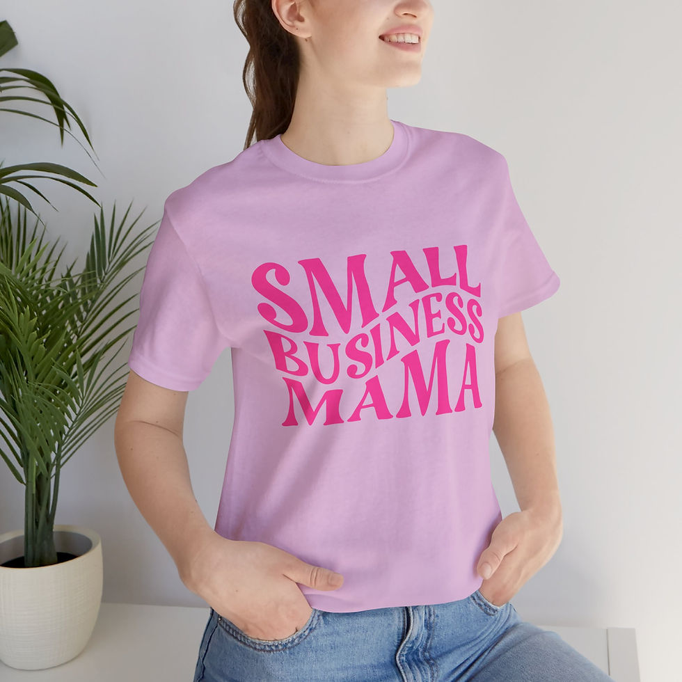 Thumbnail: Small Business Mama Short Sleeve Tee