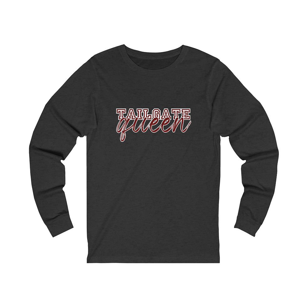 Thumbnail: Mississippi State Tailgate Queen Unisex Jersey Long Sleeve Tee