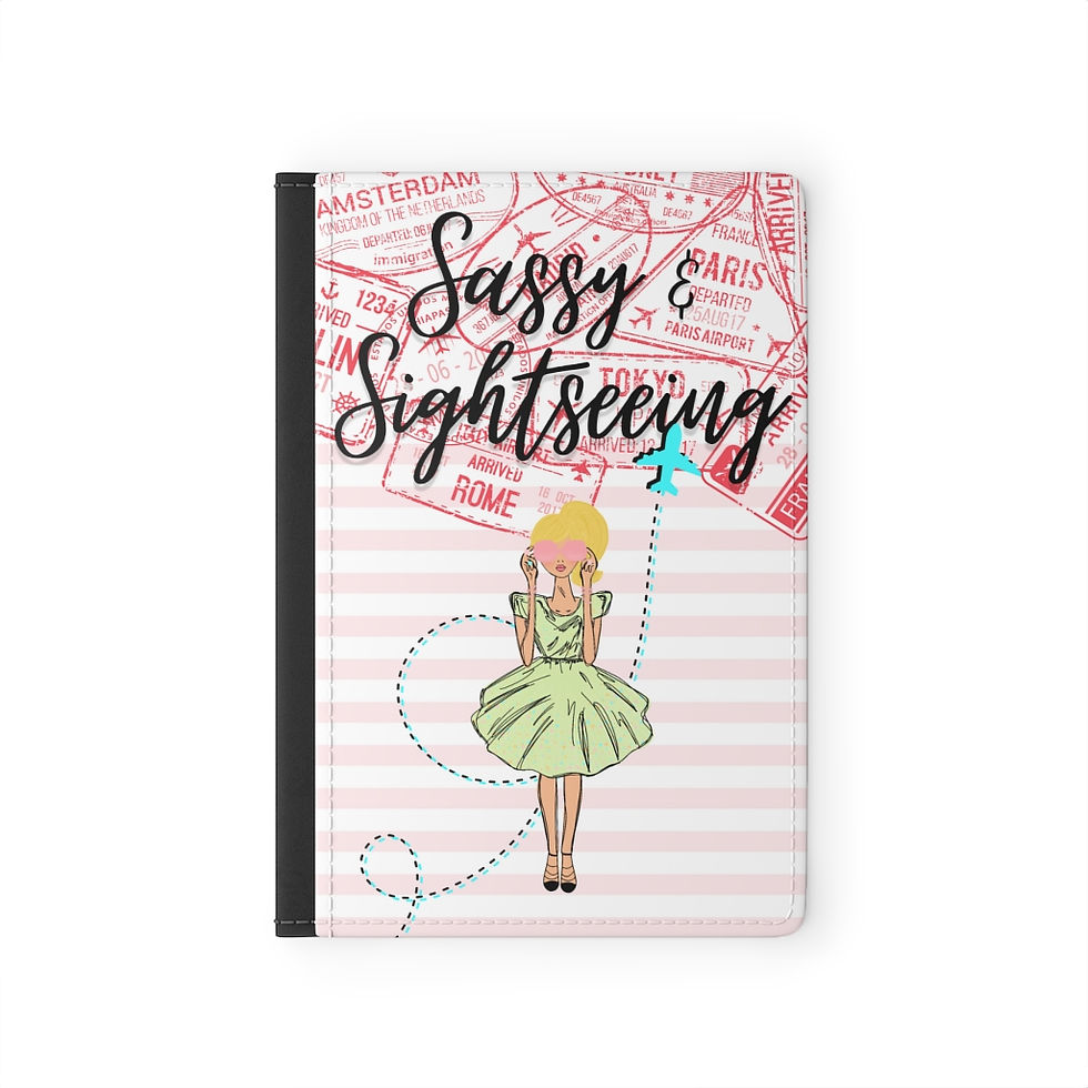 Thumbnail: Sassy Sightseeing Passport Cover ft. Saucy
