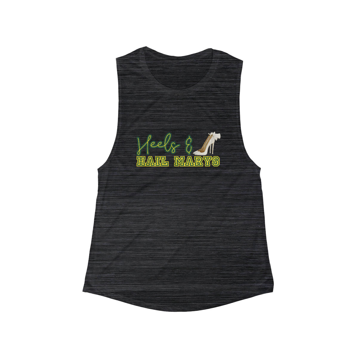 Oregon Heels & Hail Marys Flowy Scoop Tank