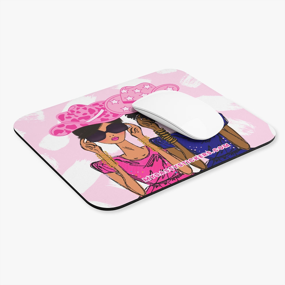 Thumbnail: Sassy Cowgirl Mouse Pad