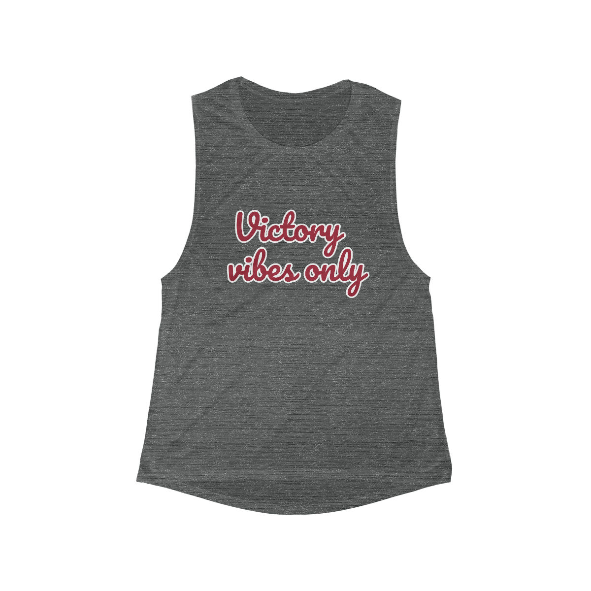 Troy Victory Vibes Only Flowy Scoop Tank