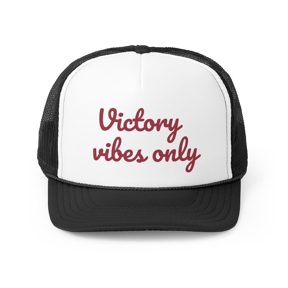Thumbnail: Arkansas Victory Vibes Only Trucker Cap