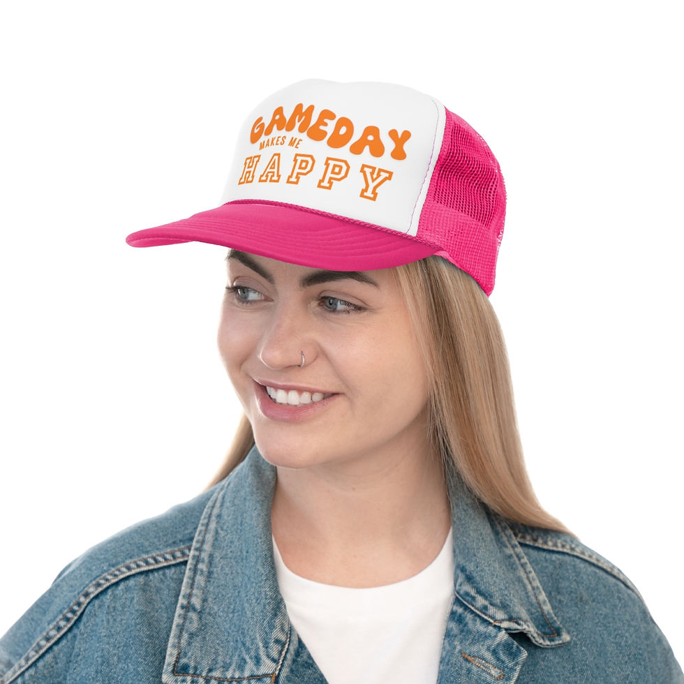 Thumbnail: Tennessee Game Day Makes Me Happy Trucker Cap