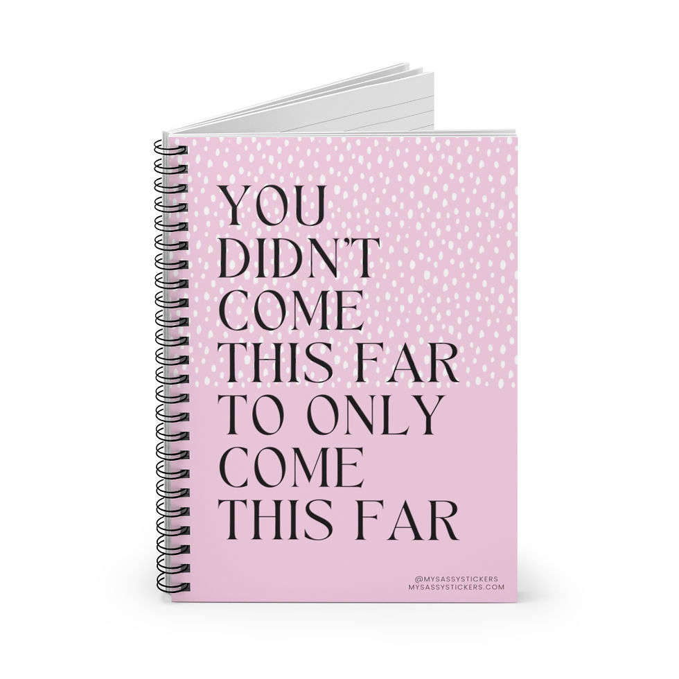 Thumbnail: Go Farther Sassy Notebook